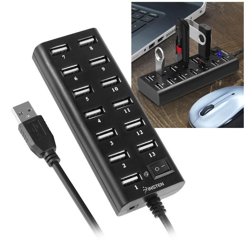 USB 2 0 Hub with 7 Ports