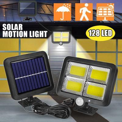 LED Solar Power Motion Sensor Wall Outdoor Light