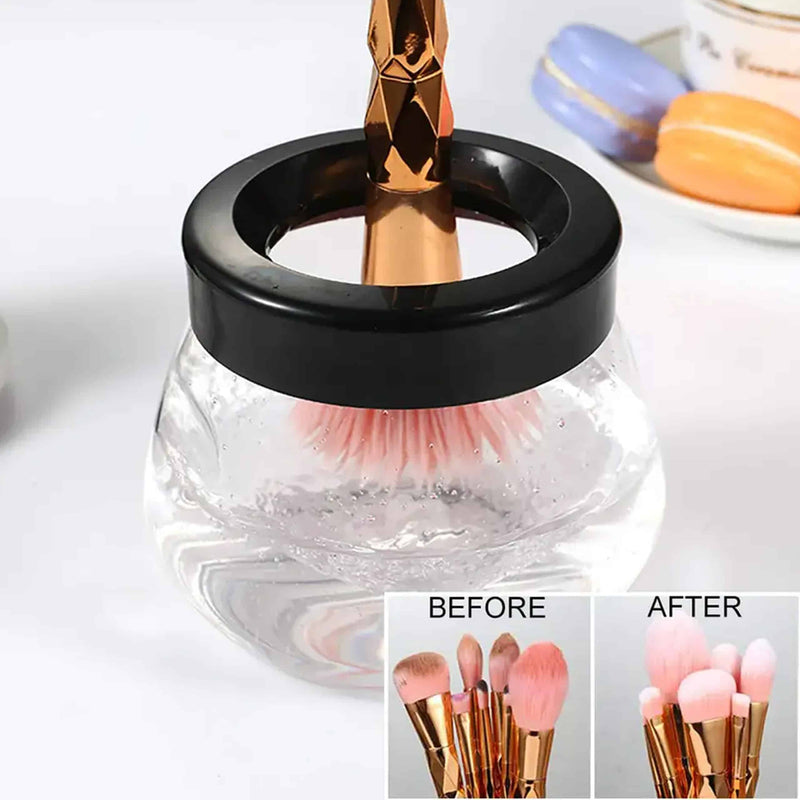Killer Deals Battery Powered Makeup Brush Tool Cleaner Spinner Dryer
