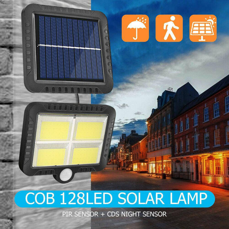 LED Solar Power Motion Sensor Wall Outdoor Light